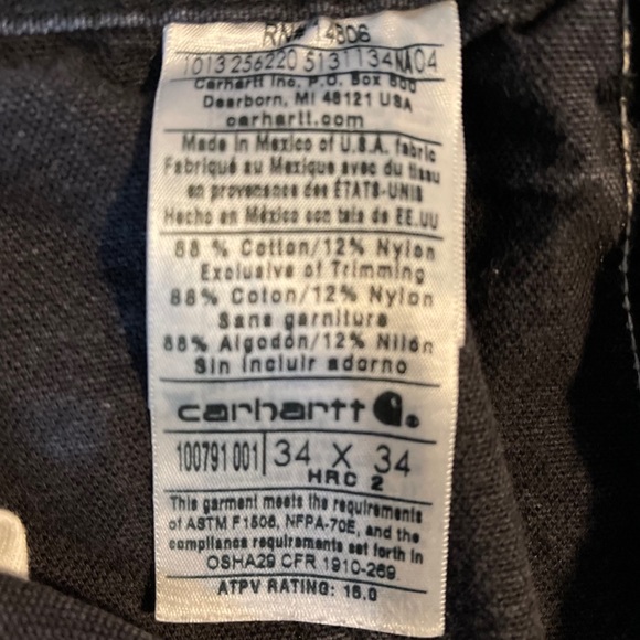 CARHARTT FLAME-RESISTANT LOOSE FIT MIDWEIGHT PANT - Picture 7 of 9